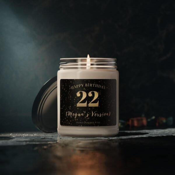 "22" Birthday Candle